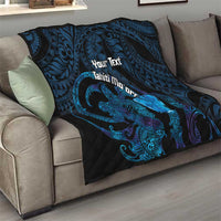 Personalised Tahiti Moorea Atoll Quilt Polynesian Sea Turtle LT14 - Polynesian Pride