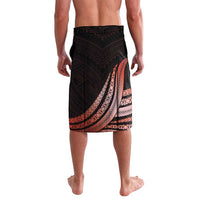 Personalised Tahiti Bora Bora Lavalava Manta Rays With Polynesian Plumeria LT14 - Polynesian Pride