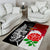 New Zealand And England Rugby Area Rug 2023 World Cup All Black Combine Red Roses LT14 - Polynesian Pride