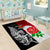 New Zealand And England Rugby Area Rug 2023 World Cup All Black Combine Red Roses LT14 - Polynesian Pride