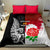 New Zealand And England Rugby Bedding Set 2023 World Cup All Black Combine Red Roses LT14 - Polynesian Pride