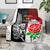 New Zealand And England Rugby Blanket 2023 World Cup All Black Combine Red Roses LT14 - Polynesian Pride