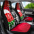 New Zealand And England Rugby Car Seat Cover 2023 World Cup All Black Combine Red Roses LT14 - Polynesian Pride