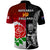 New Zealand And England Rugby Polo Shirt 2023 World Cup All Black Combine Red Roses LT14 - Polynesian Pride