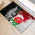 New Zealand And England Rugby Rubber Doormat 2023 World Cup All Black Combine Red Roses LT14 - Polynesian Pride