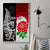 Custom New Zealand And England Rugby Canvas Wall Art 2023 World Cup All Black Combine Red Roses LT14 - Polynesian Pride