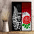 Custom New Zealand And England Rugby Canvas Wall Art 2023 World Cup All Black Combine Red Roses LT14 - Polynesian Pride