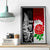 Custom New Zealand And England Rugby Canvas Wall Art 2023 World Cup All Black Combine Red Roses LT14 - Polynesian Pride