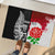 Custom New Zealand And England Rugby Rubber Doormat 2023 World Cup All Black Combine Red Roses LT14 - Polynesian Pride