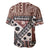 Bula Fiji Baseball Jersey Unique Masi Tapa Pattern LT14 - Polynesian Pride