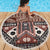 Bula Fiji Beach Blanket Unique Masi Tapa Pattern LT14