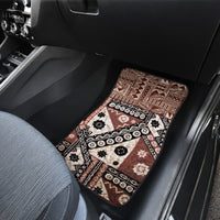Bula Fiji Car Mats Unique Masi Tapa Pattern LT14 - Polynesian Pride