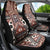 Bula Fiji Car Seat Cover Unique Masi Tapa Pattern LT14