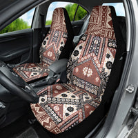 Bula Fiji Car Seat Cover Unique Masi Tapa Pattern LT14 - Polynesian Pride