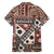 Bula Fiji Family Matching Off Shoulder Long Sleeve Dress and Hawaiian Shirt Unique Masi Tapa Pattern LT14 - Polynesian Pride