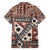 Bula Fiji Family Matching Short Sleeve Bodycon Dress and Hawaiian Shirt Unique Masi Tapa Pattern LT14 - Polynesian Pride