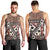 Bula Fiji Men Tank Top Unique Masi Tapa Pattern LT14 - Polynesian Pride