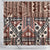 Bula Fiji Shower Curtain Unique Masi Tapa Pattern LT14