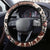 Bula Fiji Steering Wheel Cover Unique Masi Tapa Pattern