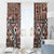 Bula Fiji Window Curtain Unique Masi Tapa Pattern LT14