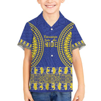 Fakaalofa Lahi Atu Niue Hawaiian Shirt Siapo Pattern With Puakenikeni LT14 - Polynesian Pride