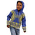 Fakaalofa Lahi Atu Niue Kid Hoodie Siapo Pattern With Puakenikeni