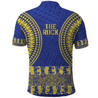 Fakaalofa Lahi Atu Niue Polo Shirt Siapo Pattern With Puakenikeni LT14 - Polynesian Pride