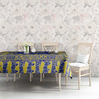 Fakaalofa Lahi Atu Niue Tablecloth Siapo Pattern With Puakenikeni LT14 - Polynesian Pride