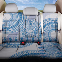 Niue Language Week Back Car Seat Cover The Rock Coconut Crab - Siapo Blue Pastel LT14 One Size Blue - Polynesian Pride