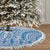 Niue Language Week Tree Skirt The Rock Coconut Crab - Siapo Blue Pastel