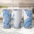 Niue Language Week Tumbler Cup The Rock Coconut Crab - Siapo Blue Pastel