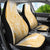 Niue Language Week Car Seat Cover The Rock Coconut Crab - Siapo Gold Pastel