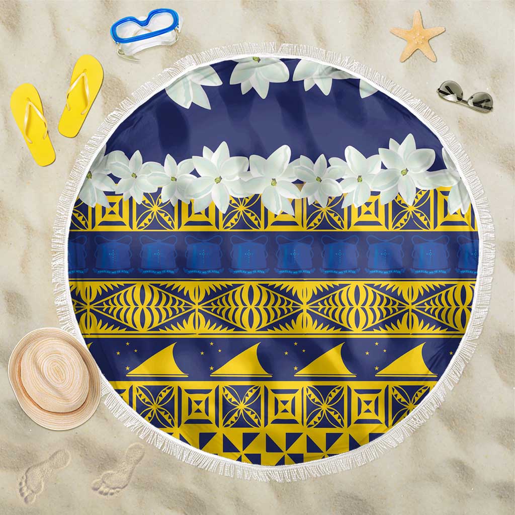 Tokelau Language Week Beach Blanket Tokelauan Tuluma With Gardenia Thunbergia