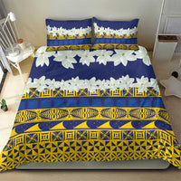 Tokelau Language Week Bedding Set Tokelauan Tuluma With Gardenia Thunbergia LT14 - Polynesian Pride