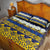 Tokelau Language Week Quilt Bed Set Tokelauan Tuluma With Gardenia Thunbergia