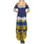 Tokelau Language Week Summer Maxi Dress Tokelauan Tuluma With Gardenia Thunbergia