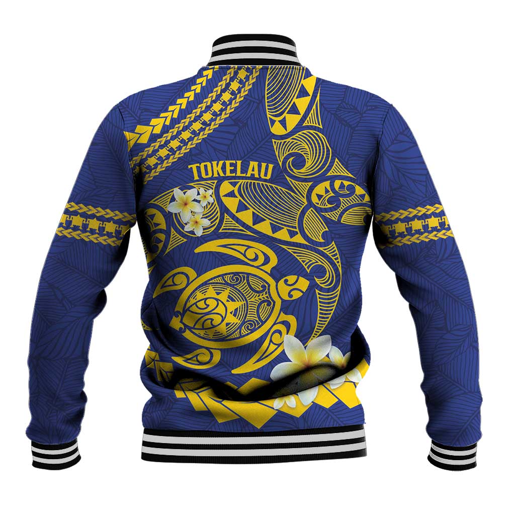 Te Vaiaho o te Gagana Tokelau Baseball Jacket Polynesian Turtle - Malo Ni! LT14 - Polynesian Pride