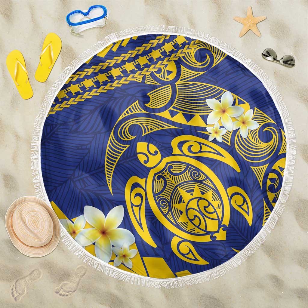 Te Vaiaho o te Gagana Tokelau Beach Blanket Polynesian Turtle - Malo Ni!