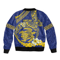 Te Vaiaho o te Gagana Tokelau Bomber Jacket Polynesian Turtle - Malo Ni! LT14 - Polynesian Pride