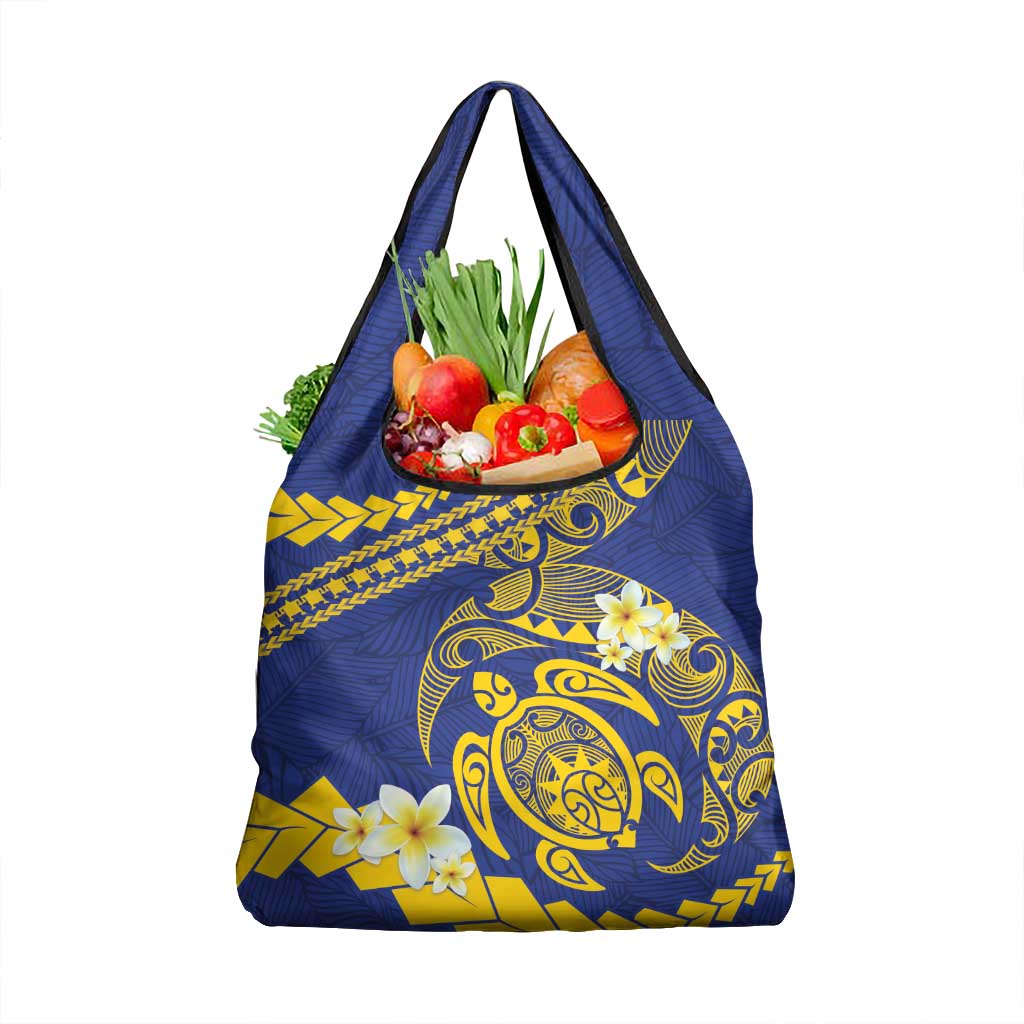 Te Vaiaho o te Gagana Tokelau Grocery Bag Polynesian Turtle - Malo Ni!