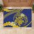 Te Vaiaho o te Gagana Tokelau Rubber Doormat Polynesian Turtle - Malo Ni!