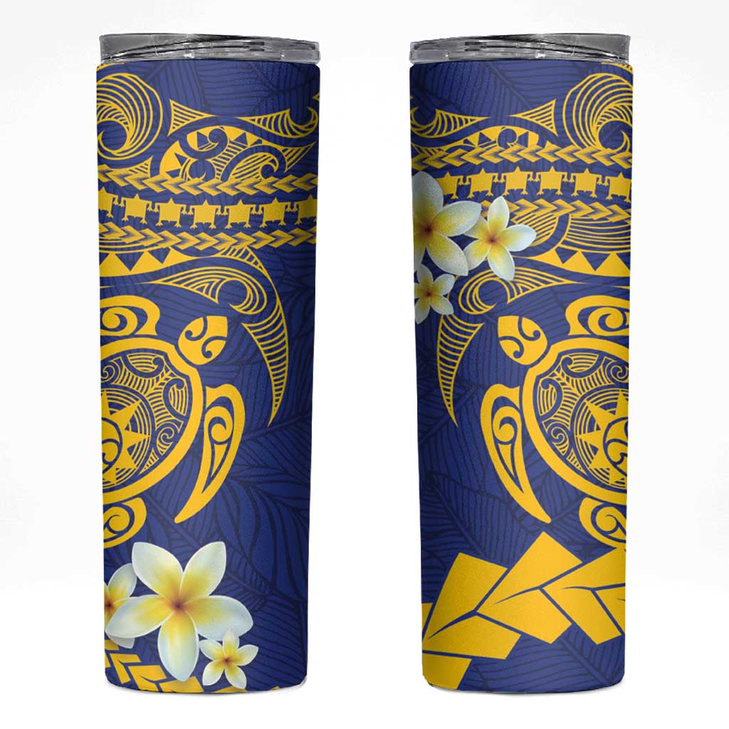 Te Vaiaho o te Gagana Tokelau Skinny Tumbler Polynesian Turtle - Malo Ni!