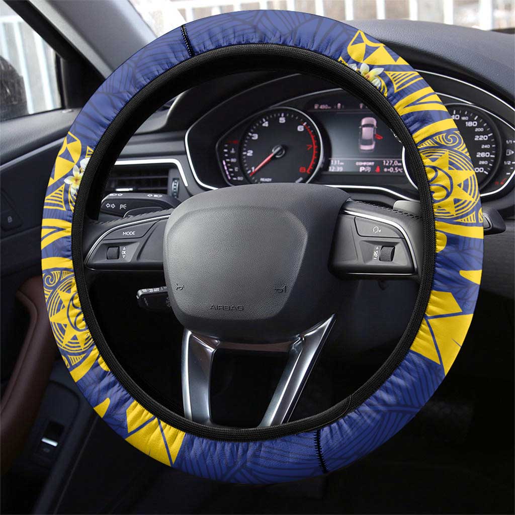 Te Vaiaho o te Gagana Tokelau Steering Wheel Cover Polynesian Turtle - Malo Ni! LT14 - Polynesian Pride