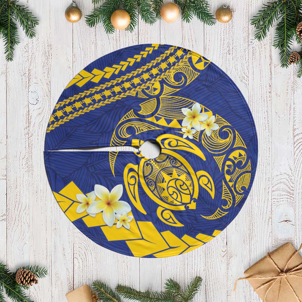 Te Vaiaho o te Gagana Tokelau Tree Skirt Polynesian Turtle - Malo Ni! LT14 Casual Blue - Polynesian Pride