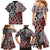 New Zealand Family Matching Mermaid Dress and Hawaiian Shirt Aotearoa Kowhaiwhai Mix Taniko Art LT14 - Polynesian Pride