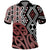 New Zealand Polo Shirt Aotearoa Kowhaiwhai Mix Taniko Art LT14 Brown - Polynesian Pride