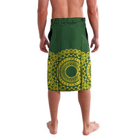 Custom Avaiki Cook Islands Rugby Lavalava Kuki Airani Tatau Green LT14 - Polynesian Pride