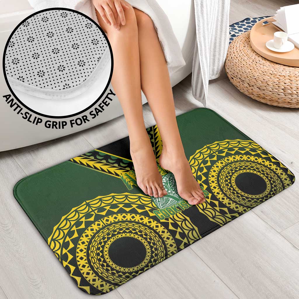 Avaiki Cook Islands Rugby Bathroom Set Kuki Airani Tatau Black LT14 - Polynesian Pride