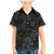 Polynesia Family Matching Mermaid Dress and Hawaiian Shirt Polynesian Pattern Mix Plumeria Black LT14 Son's Shirt Black - Polynesian Pride