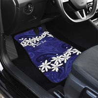 Personalised Cook Islands Pukapuka Car Mats Tiare Maori Polynesian Waves Tattoo LT14 - Polynesian Pride